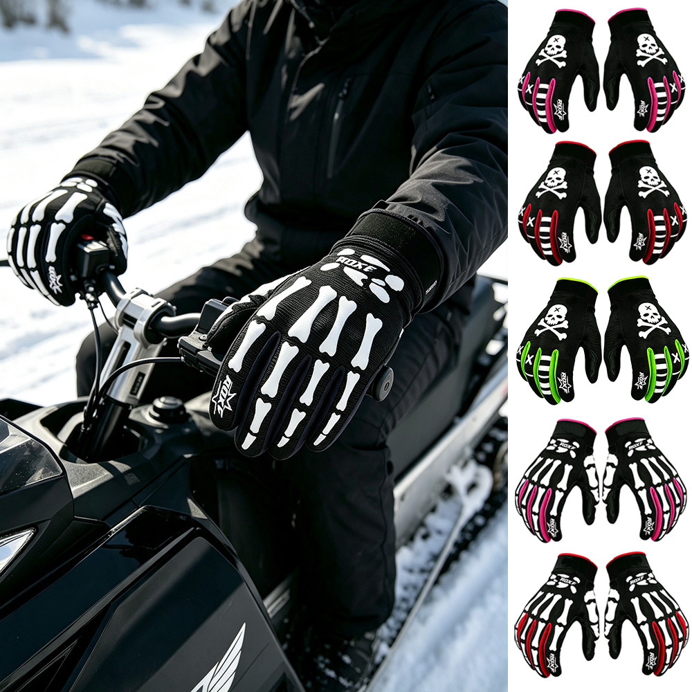 Touch Screen Gloves - Rękawice ochronne antypoślizgowe do skuterów śnieżnych,