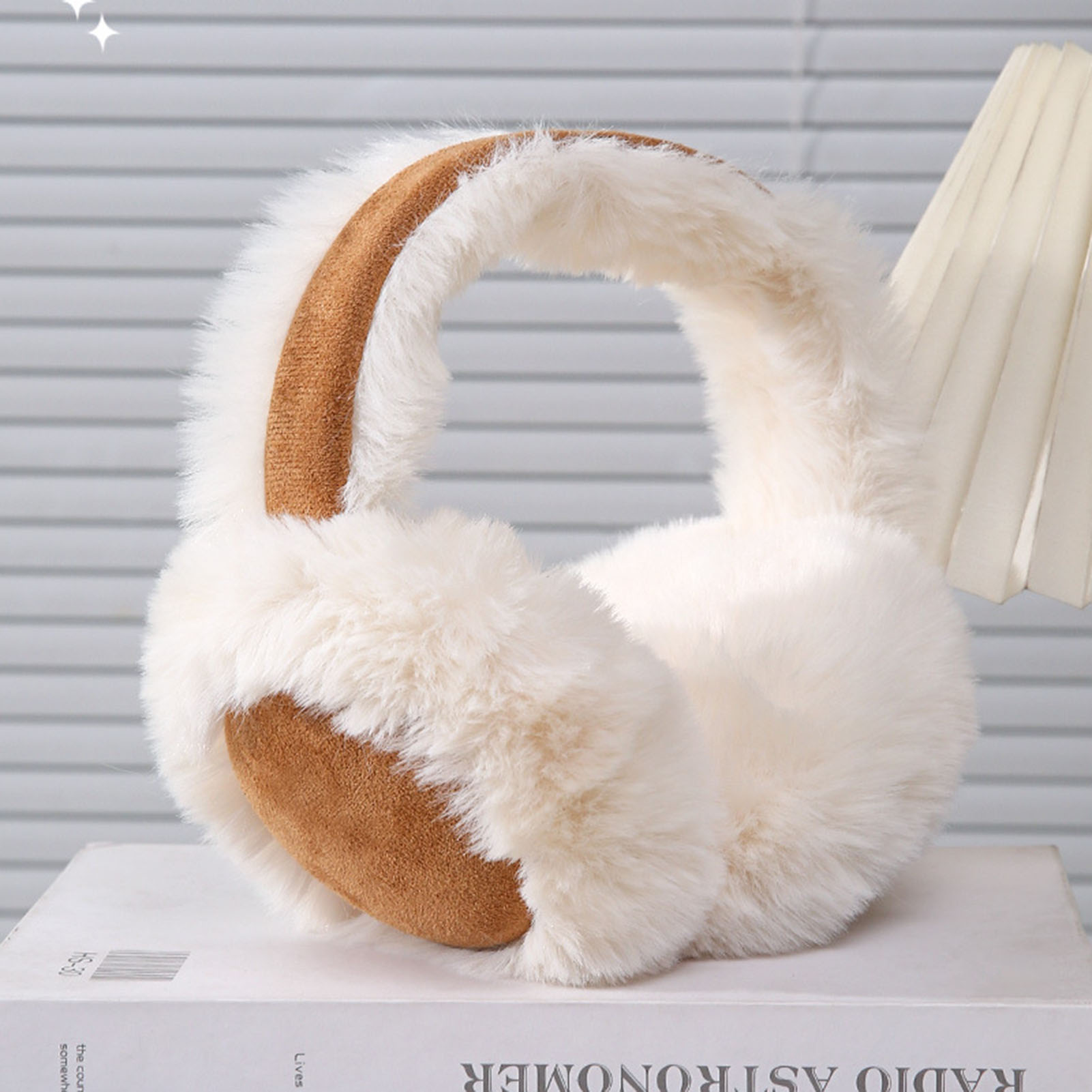Earmuffs Foldable - Wiatroodporne nauszniki z pluszu, ciepłe na