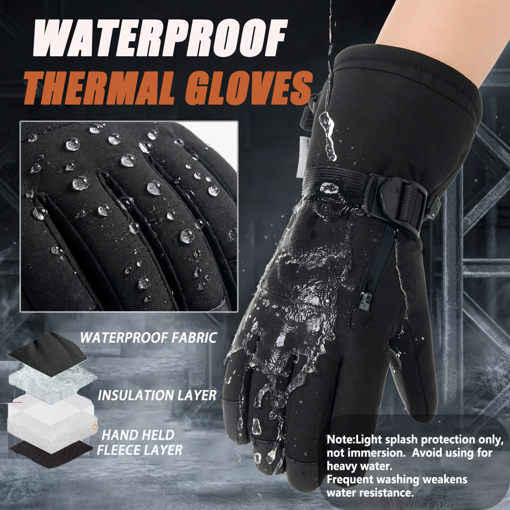 Snow Glove Insulated - Zimowe rękawice narciarskie dla mężczyzn i