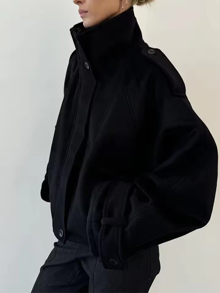 Damski wełniany płaszcz vintag – Wool Coat Peacoat recenzja i cena