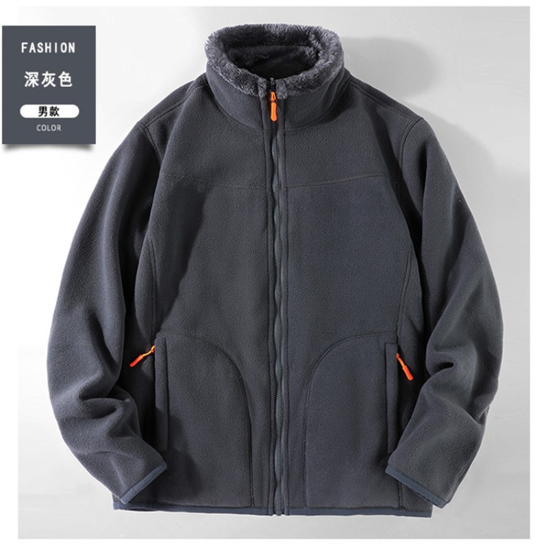 Jesienno-zimowa kurtka polarow – Sherpa Hoodie Fleece recenzja i cena