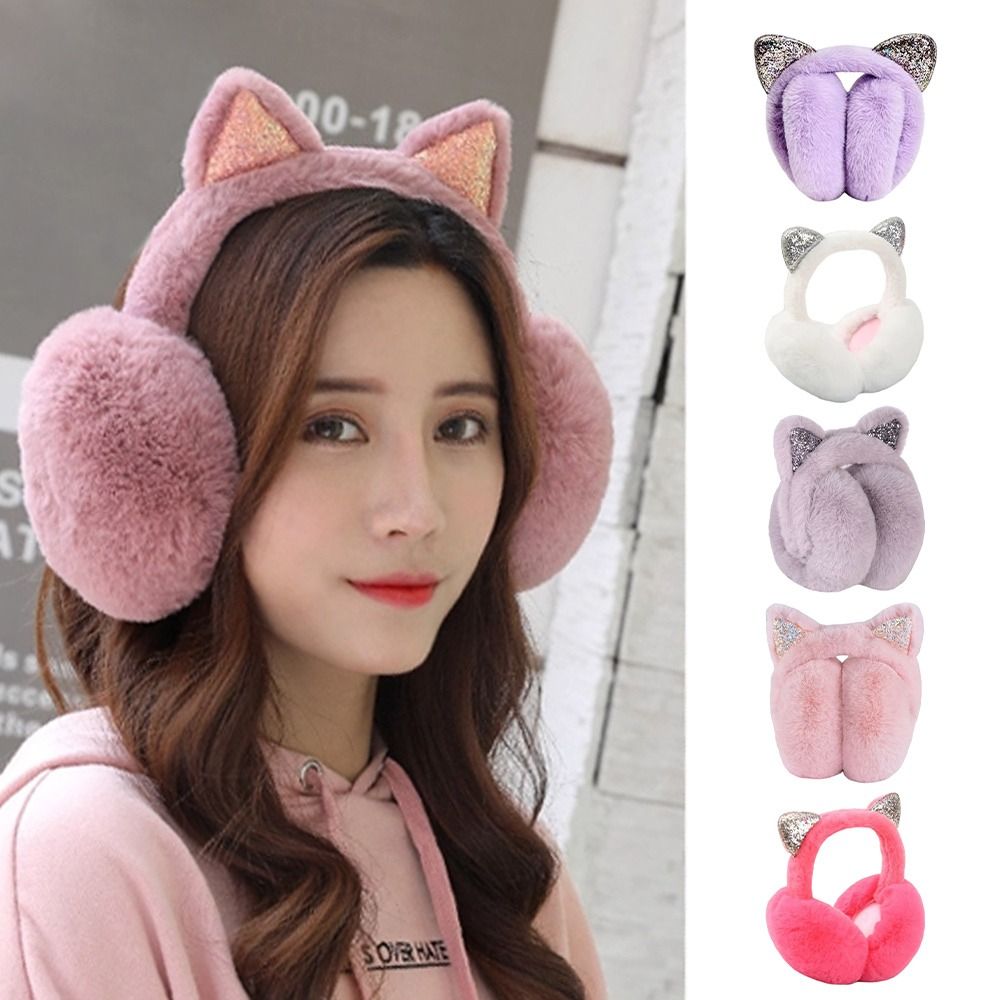 Urocza czapka z króliczymi usz – Earmuffs Foldable recenzja i cena