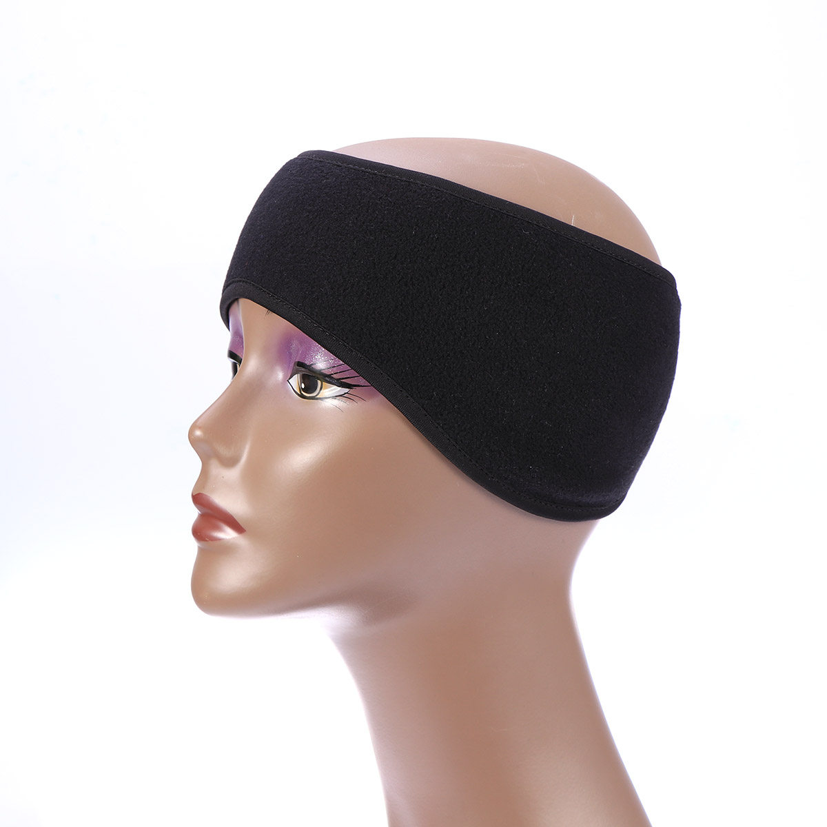 Unisexowa czarna opaska na usz – Fleece Ear Warmer Band recenzja i cena