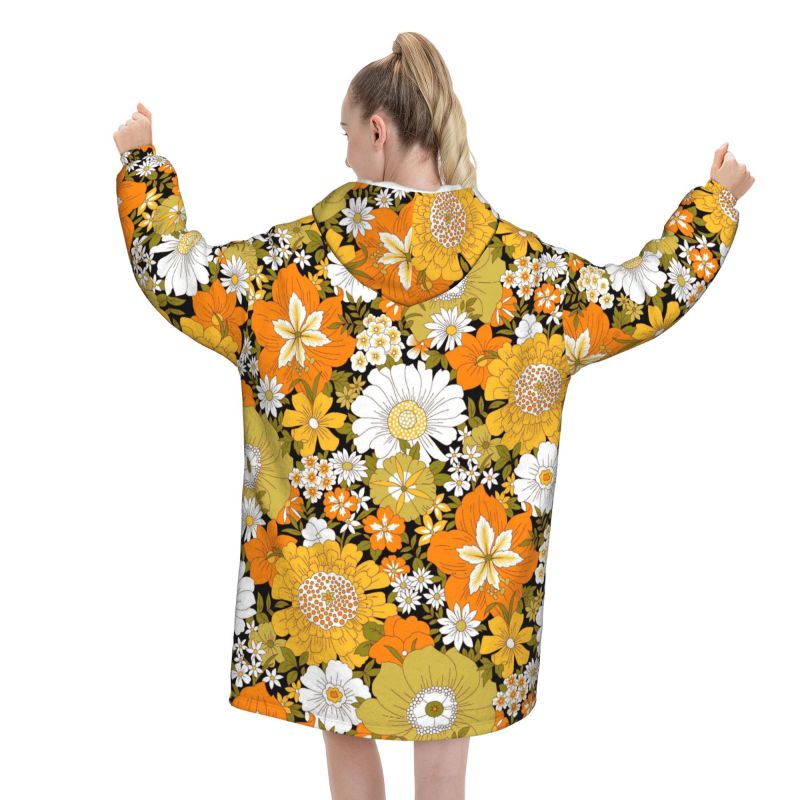 Bluza z kapturem w stylu hippi – Sherpa Hoodie Fleece recenzja i cena