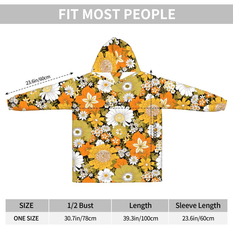 Bluza z kapturem w stylu hippi – Sherpa Hoodie Fleece recenzja i cena