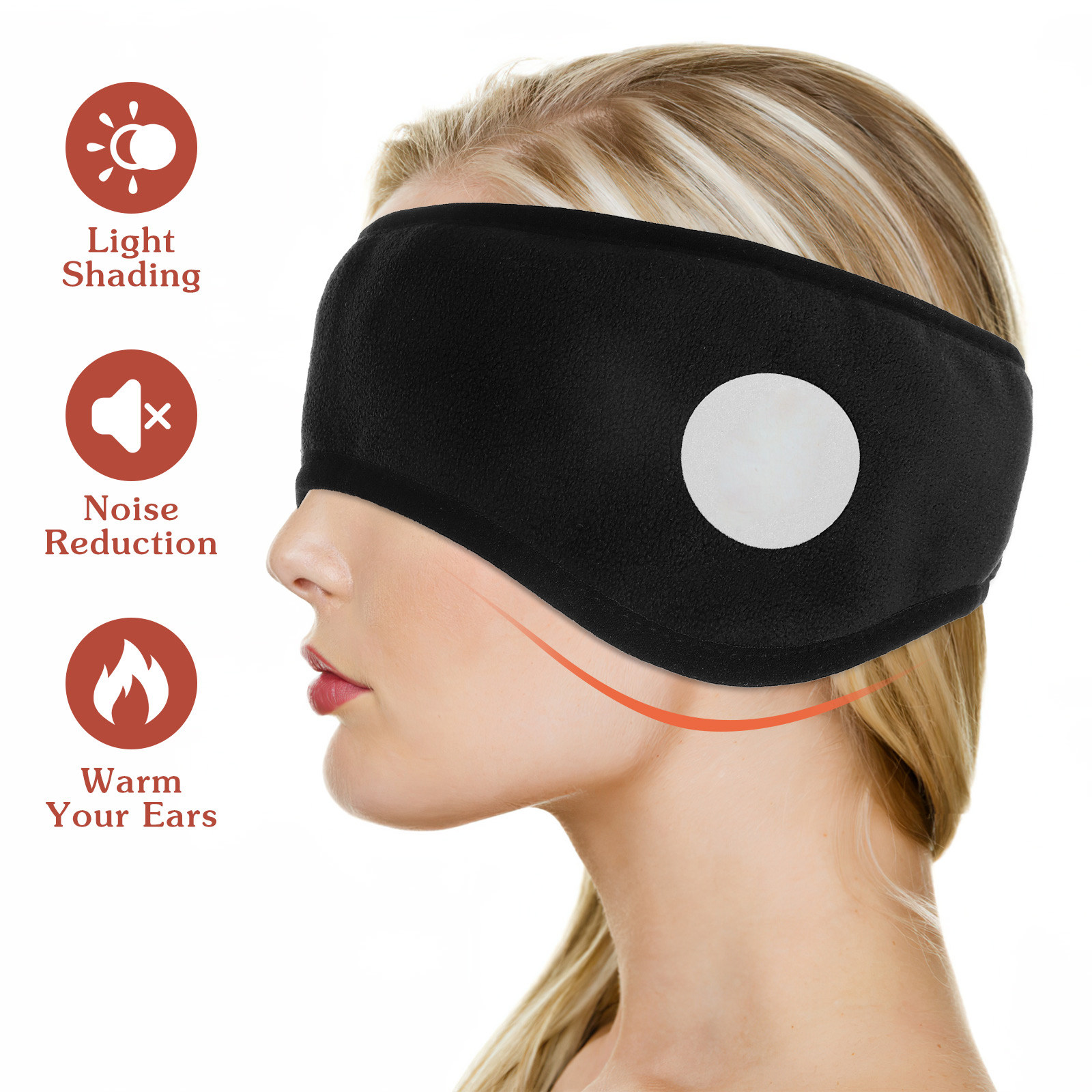 Opaska na uszy do spania z ule – Winter Headband Fleece recenzja i cena