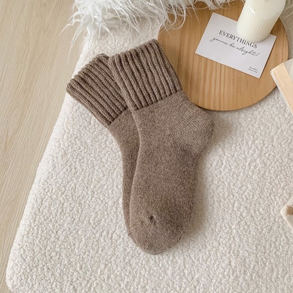 Kreatywne, jednokolorowe, grub – Thermal Sock Wool recenzja i cena