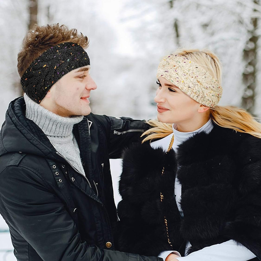 Opaska na głowę SSUNTAK dla ko – Fleece Ear Warmer Band recenzja i cena