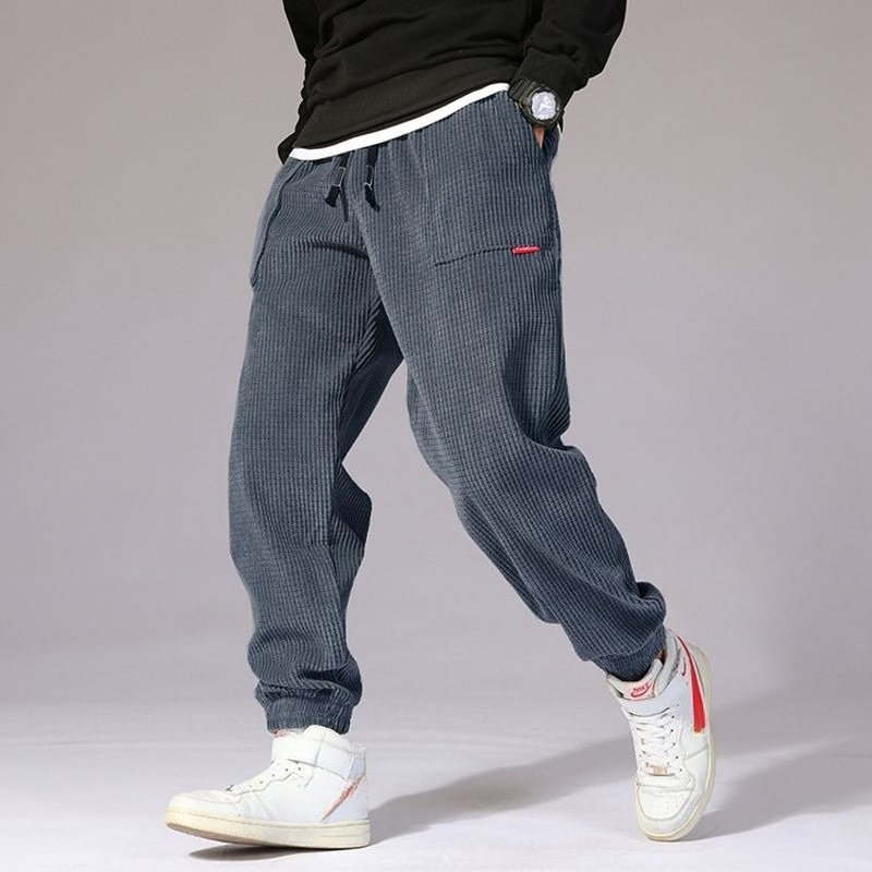 Męskie spodnie dresowe z sztru – Corduroy Pant Warm recenzja i cena
