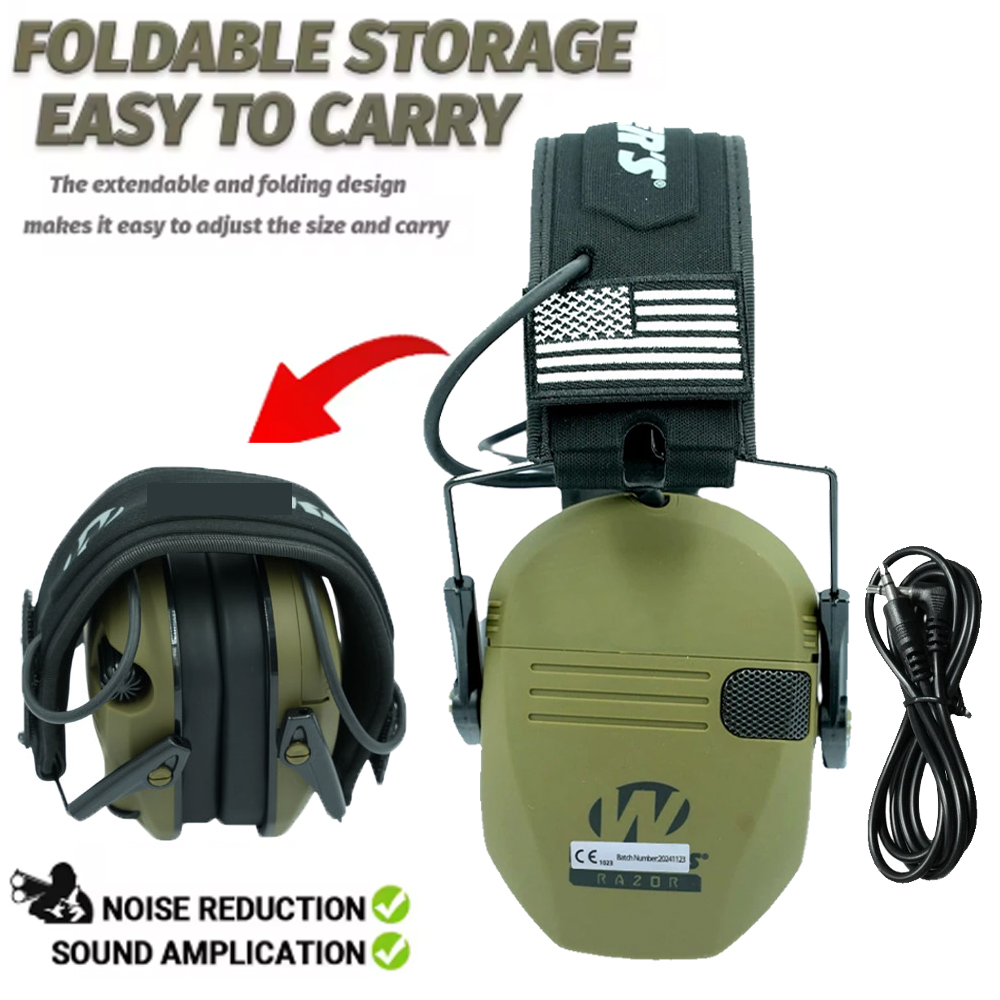 Ochronne nauszniki, ultracienk – Earmuffs Foldable recenzja i cena