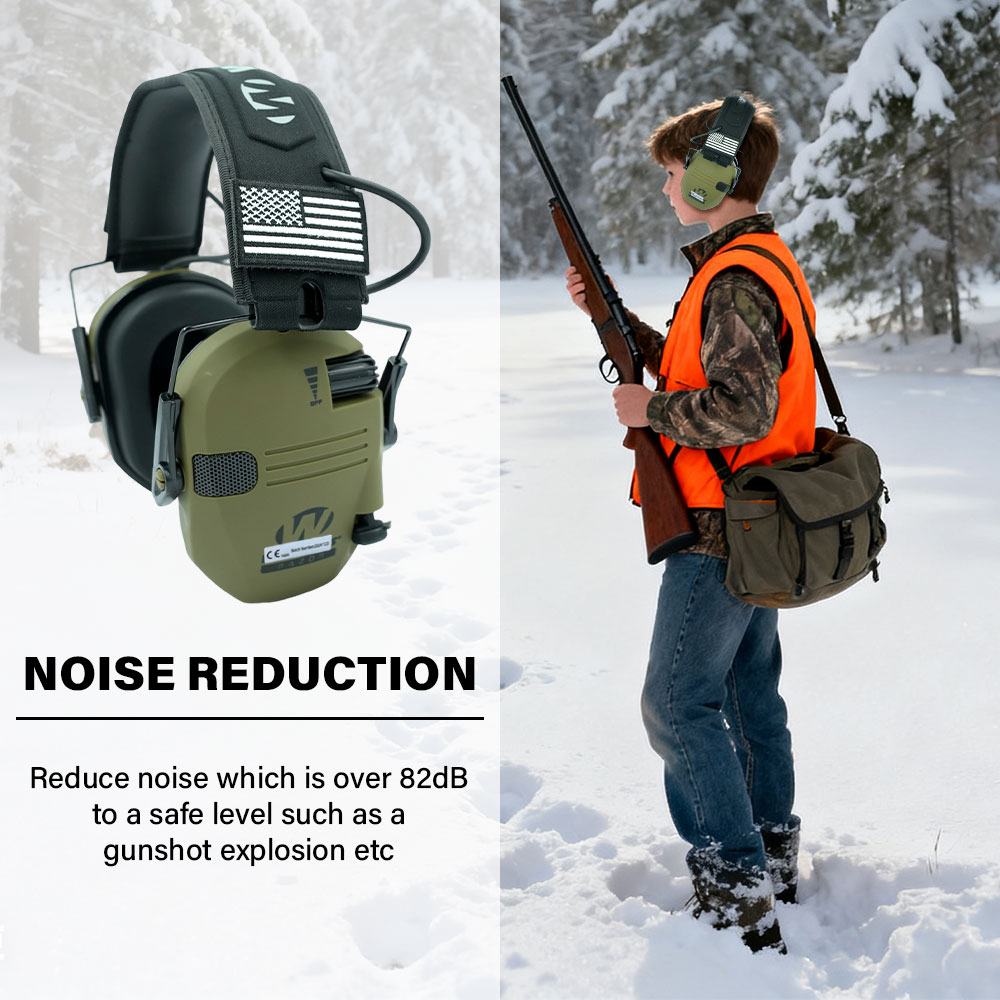 Ochronne nauszniki, ultracienk – Earmuffs Foldable recenzja i cena