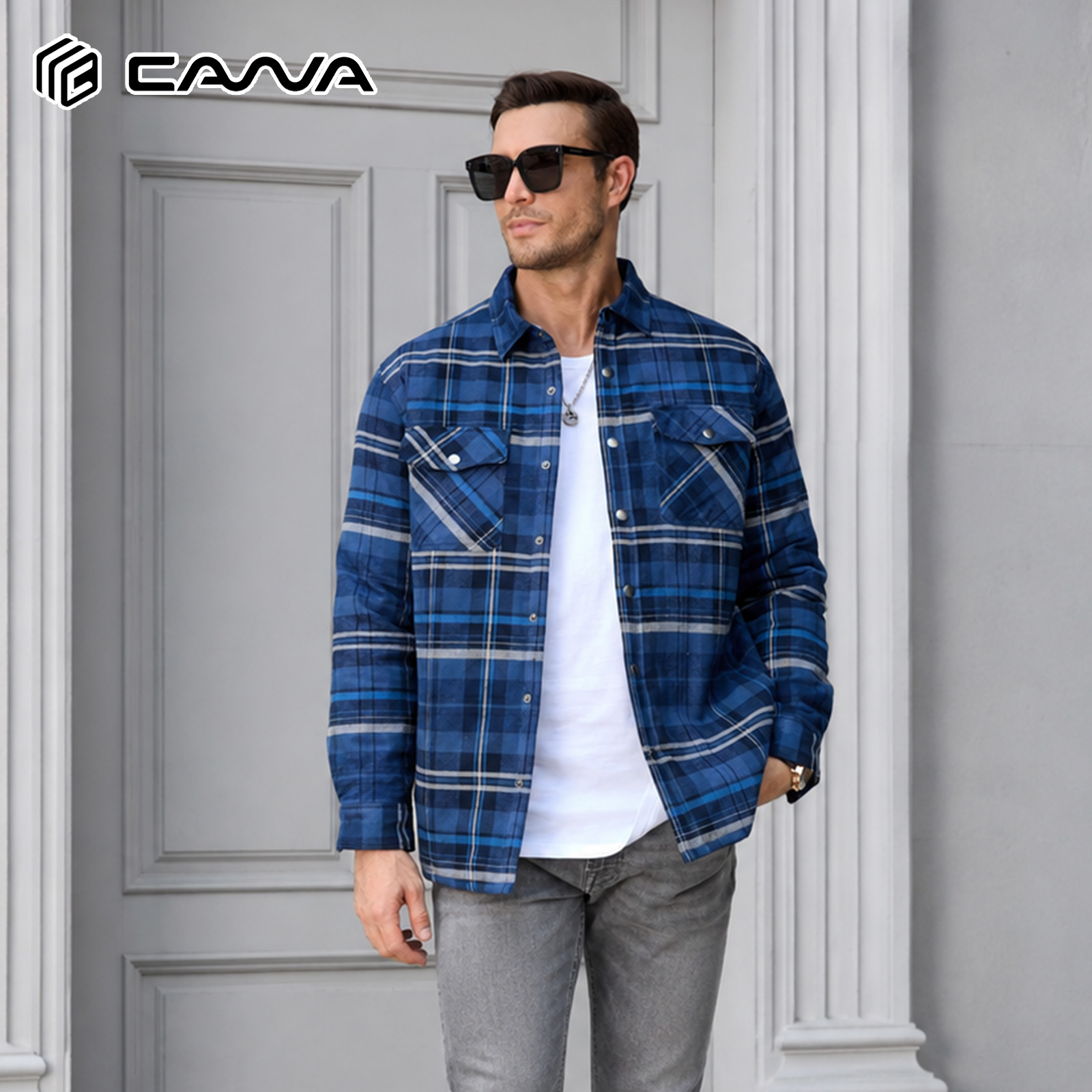 Męska zimowa koszula flanelowa – Flannel Shirt Lined recenzja i cena