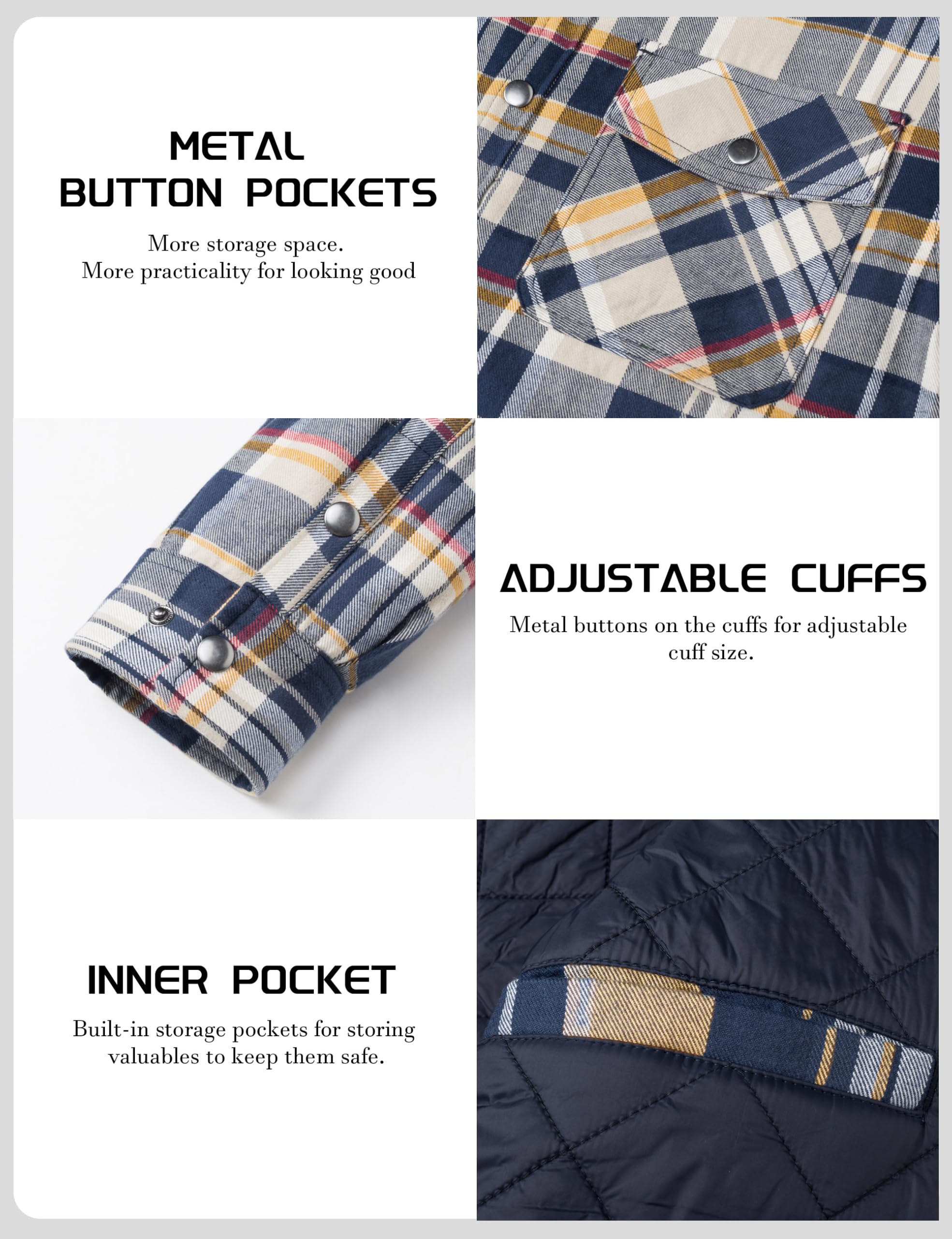 Męska zimowa koszula flanelowa – Flannel Shirt Lined recenzja i cena