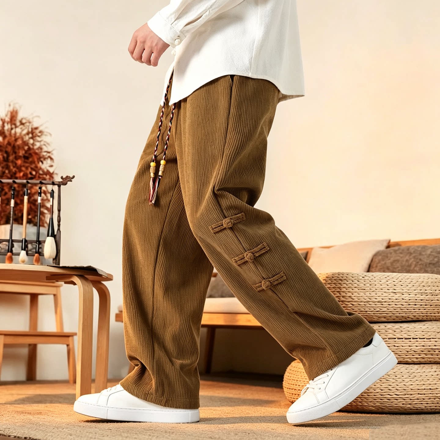 Spodnie męskie, nowe, jesienne – Corduroy Pant Warm recenzja i cena