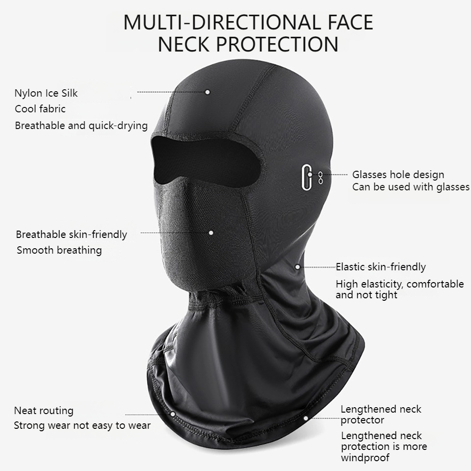 Czapka kolarska GTUBIKE, letni – Balaclava Ski Mask recenzja i cena